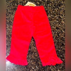 Beaufort bonnet company 6/12 NWT magenta lightweight corduroy pants